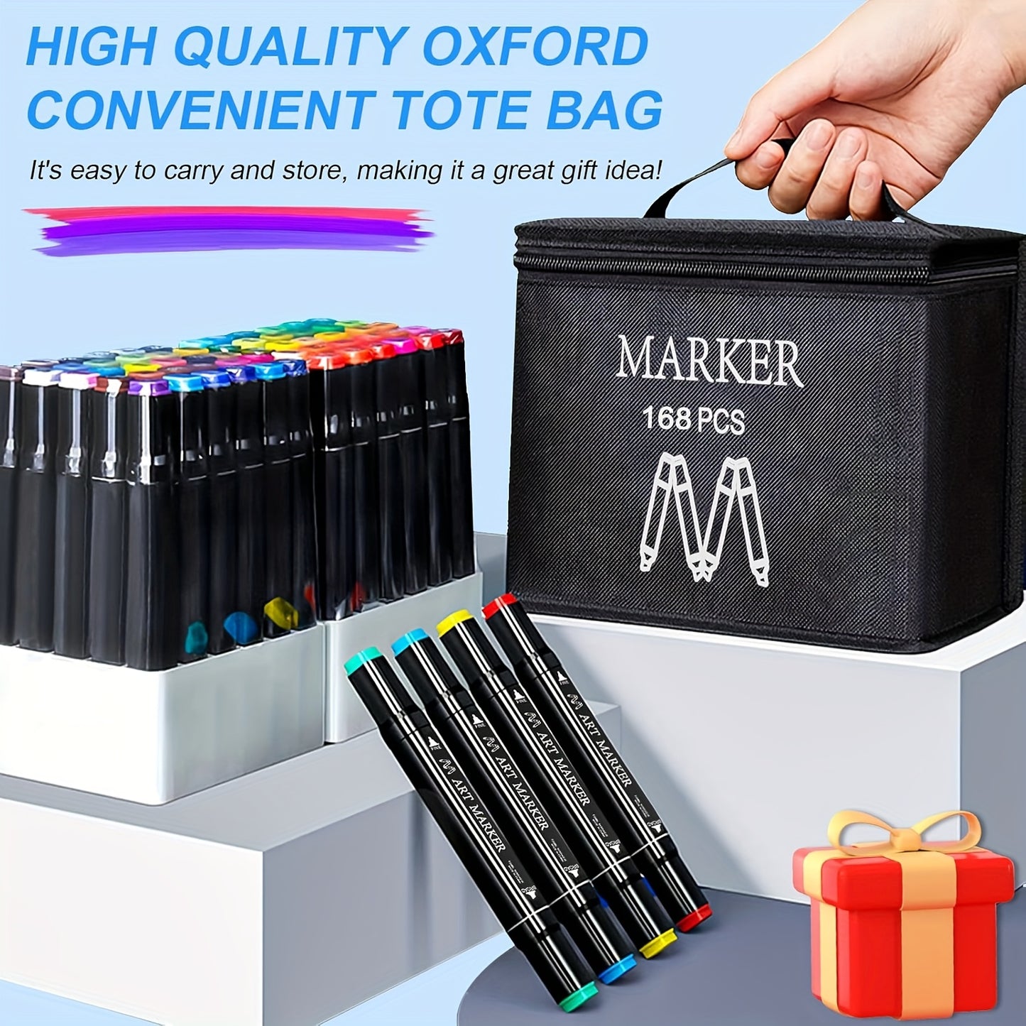 Markers168 Colors Painting
