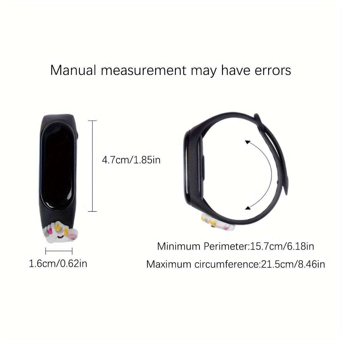 2pcs New LED Youngsters's Electronic Watch Unicorn Pattern