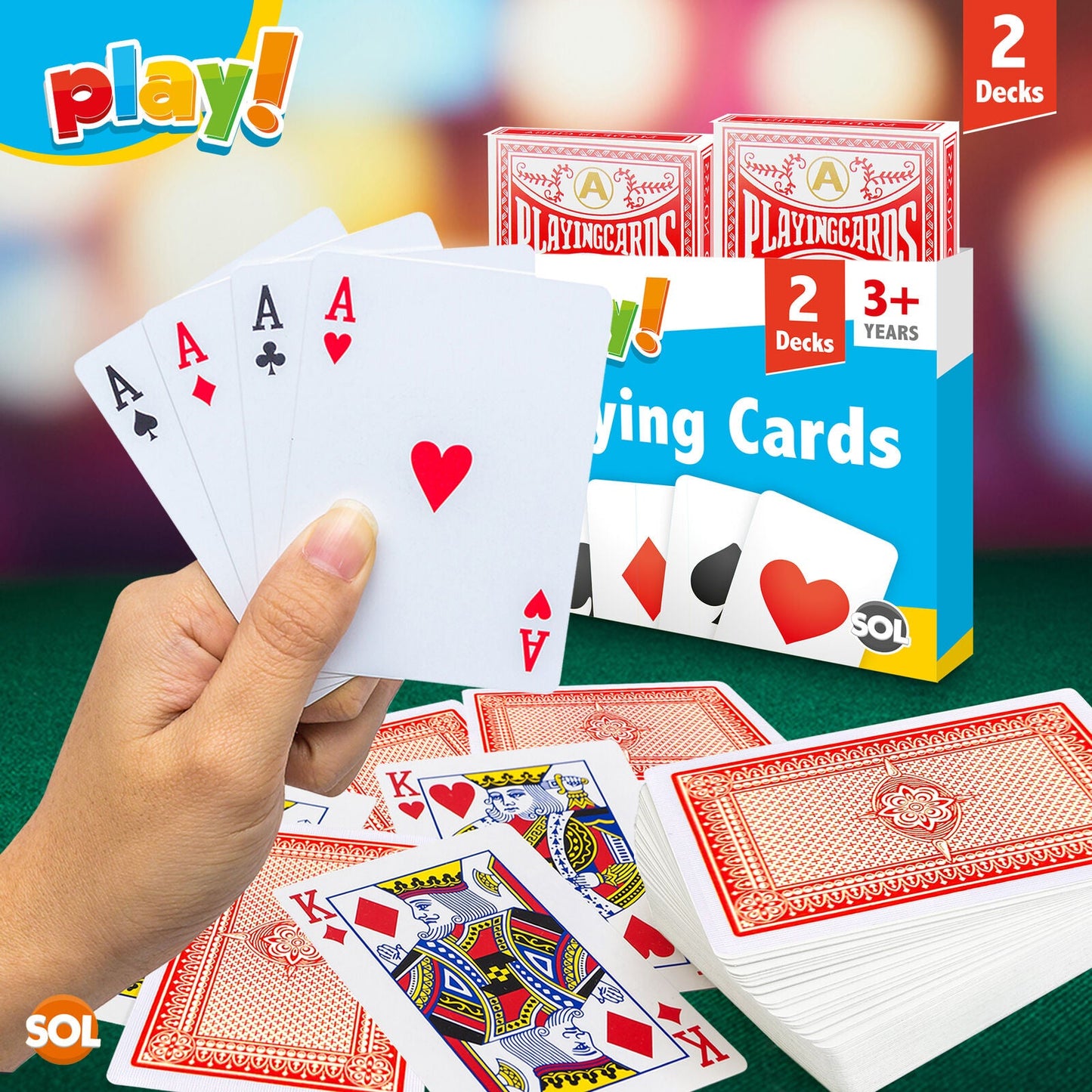 Play 2-Pack Standard Playing Cards