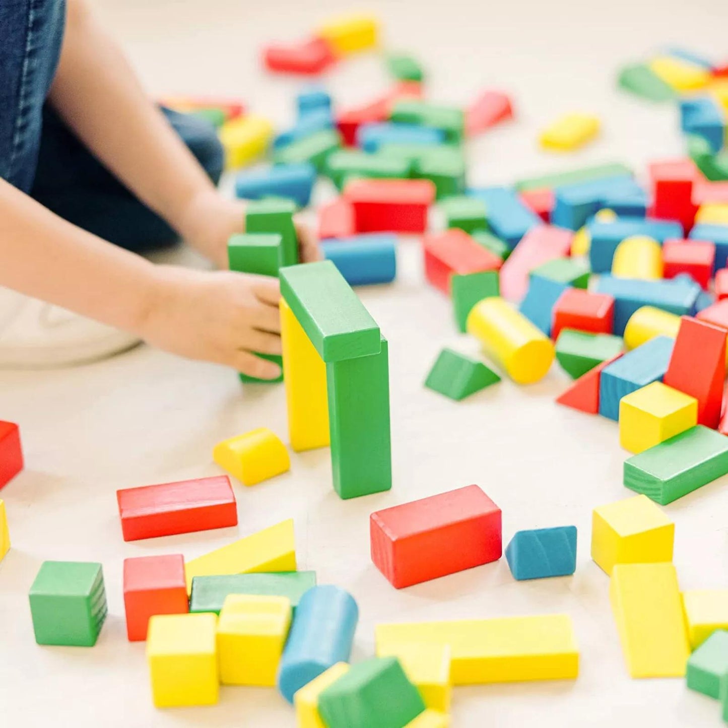 WOODEN BLOCKS CONSTRUCTION