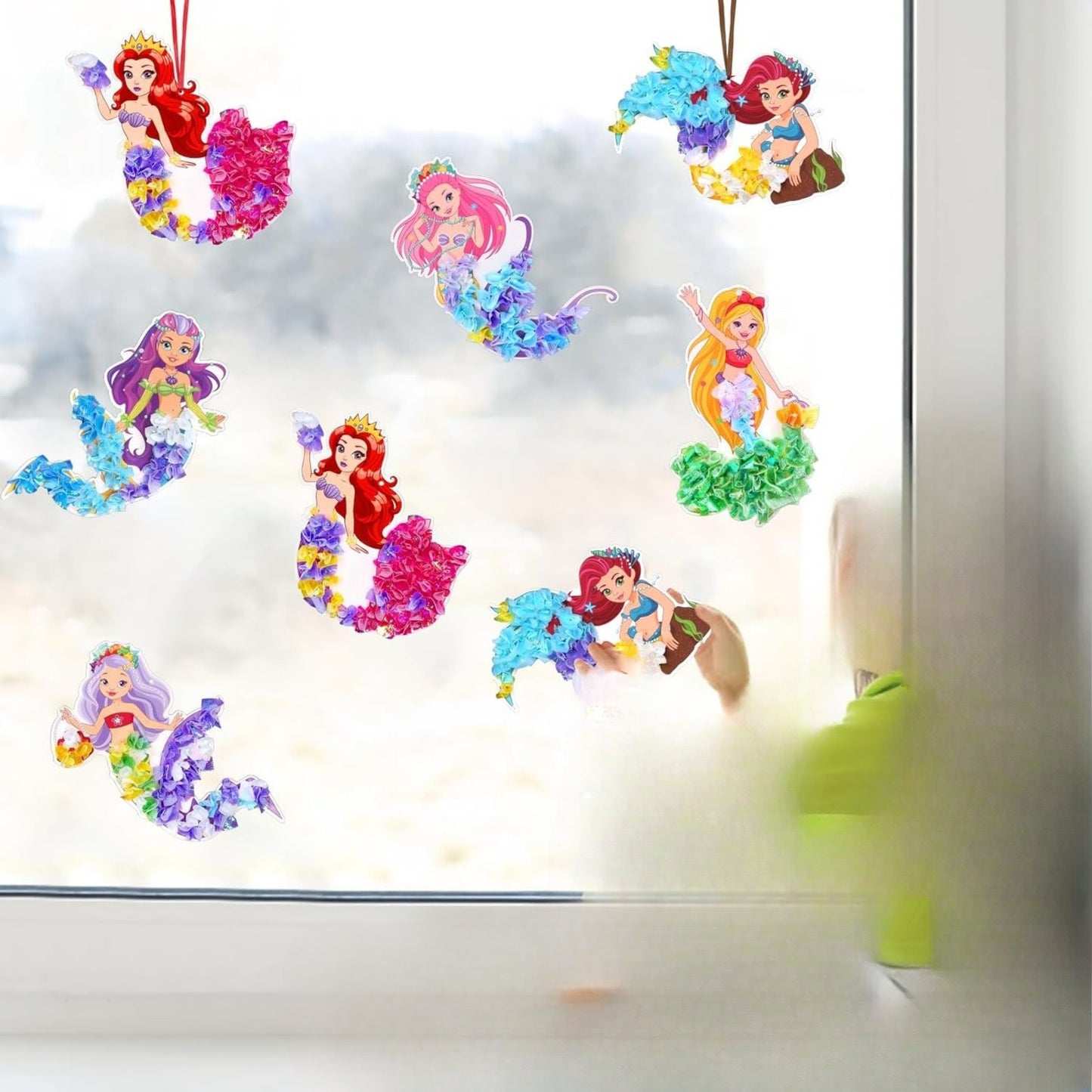 12pcs Mermaid Craft Set Creative