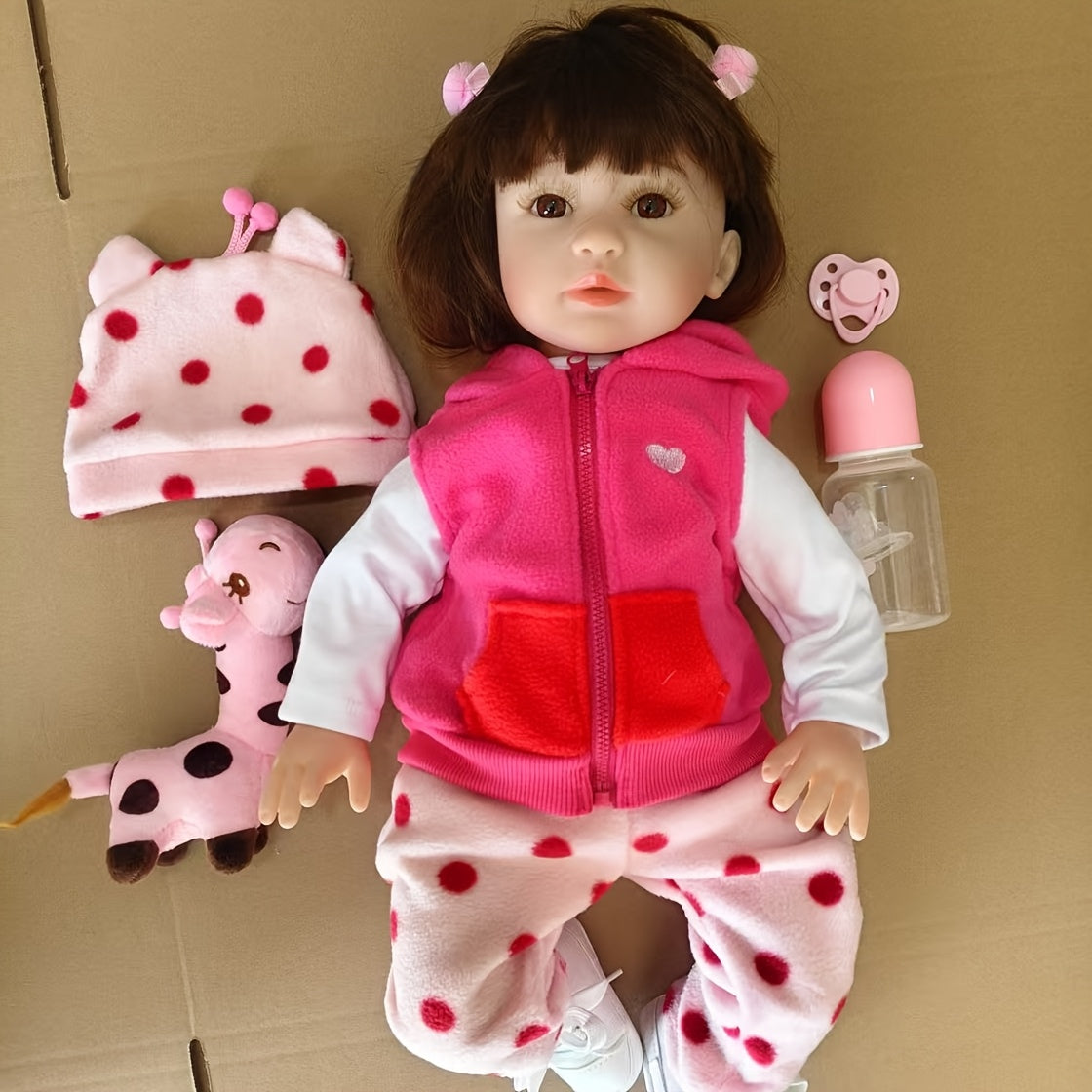 55 cm 22 inch reincarnated doll.