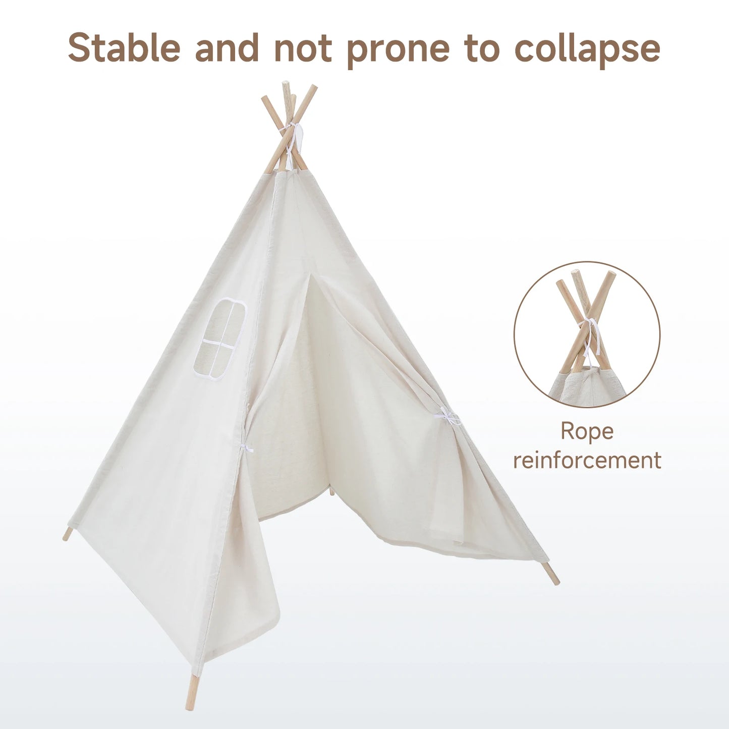 Children Indian Tent Teepee Kids Indoor Play House