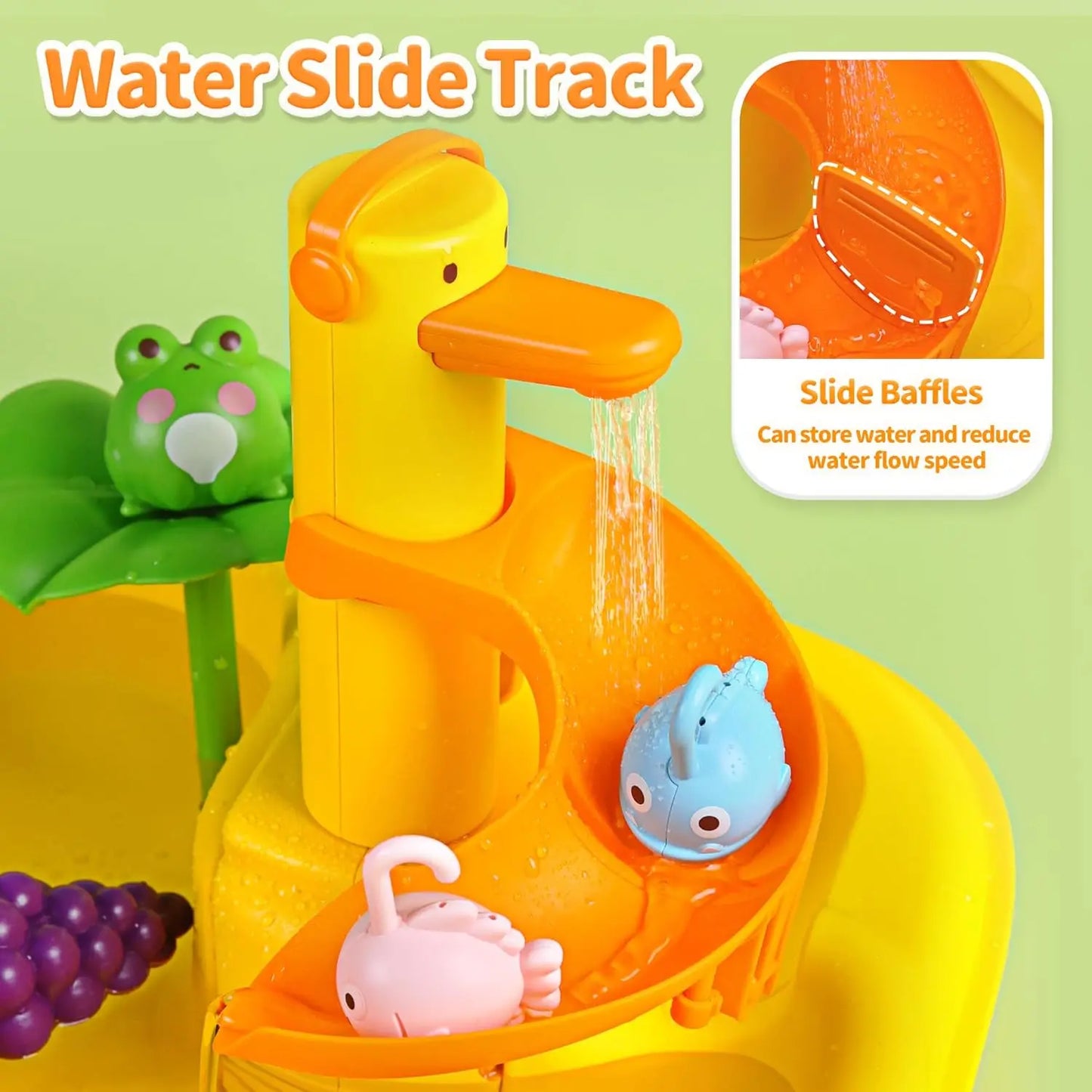 Play Sink w/ Running Water & Electric Faucet,