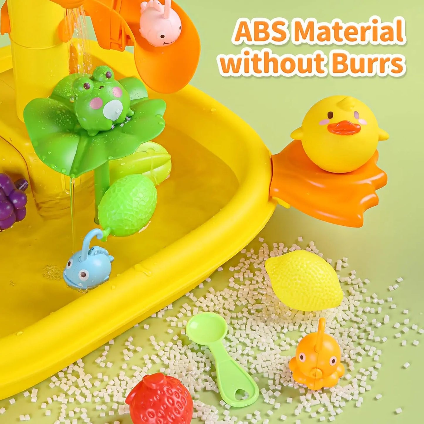 Play Sink w/ Running Water & Electric Faucet,