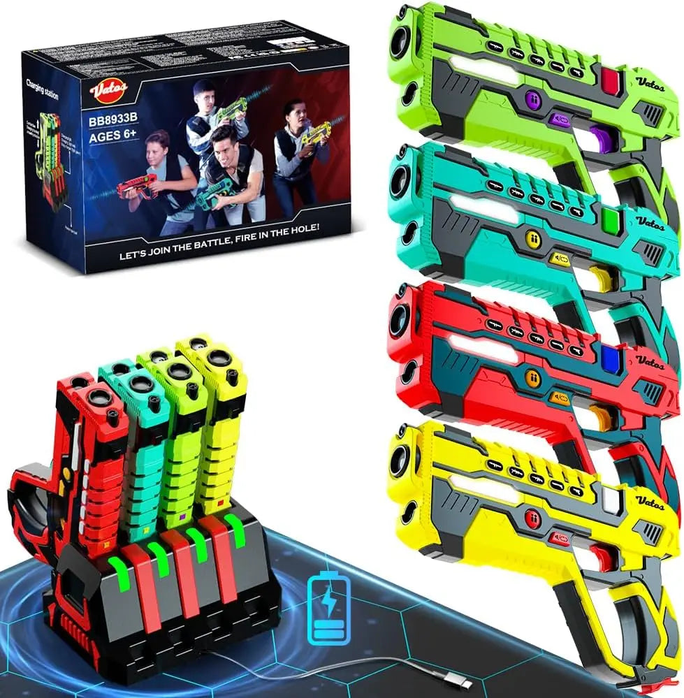 VATOS Laser Tag Battle Game Gun Set Electric Infrared