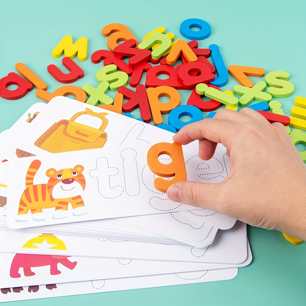 Wooden Word Puzzle Game