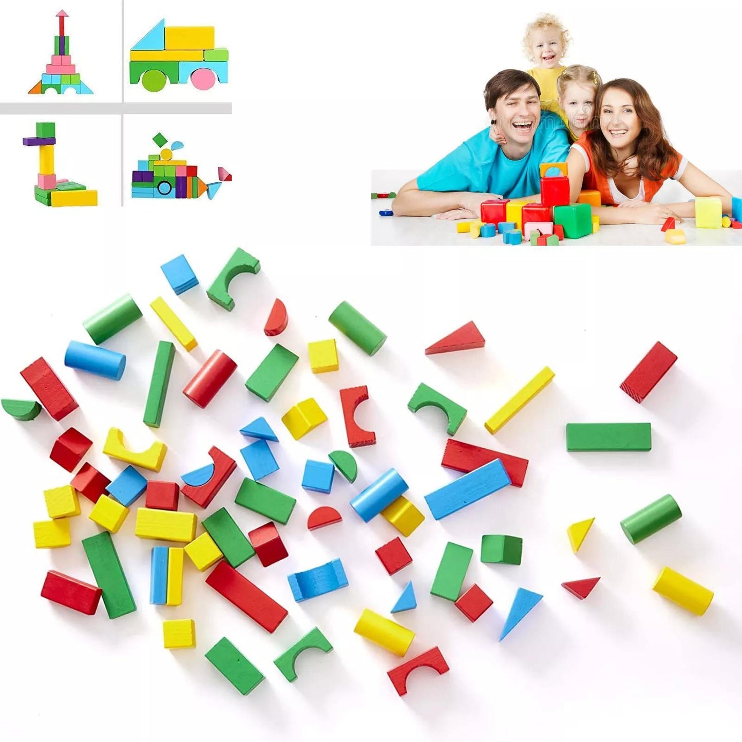 WOODEN BLOCKS CONSTRUCTION