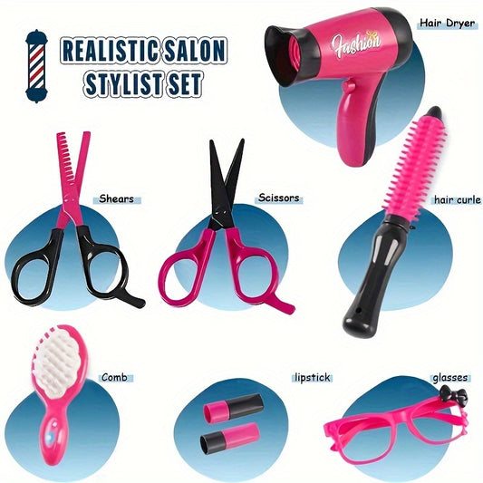 17pcs Girls Beauty Salon Set