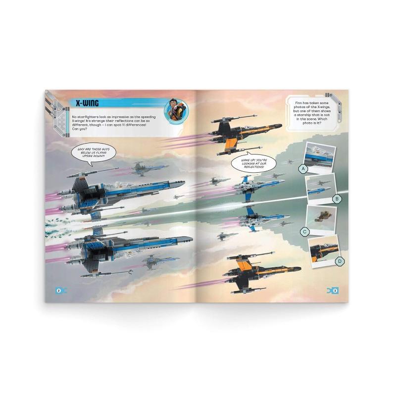 Lego Star Wars Activity Book with Lego Mini Figure