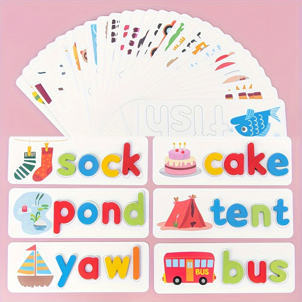 Wooden Word Puzzle Game