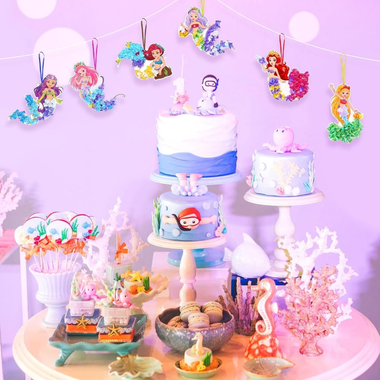 12pcs Mermaid Craft Set Creative