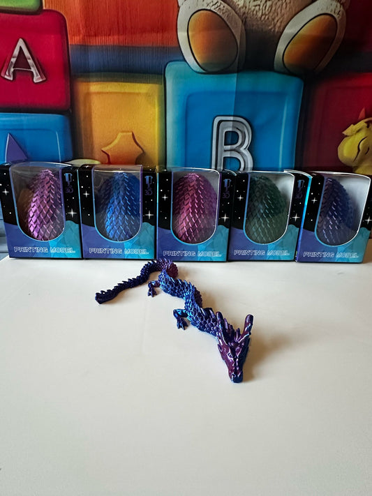 3D Crystal Dragon