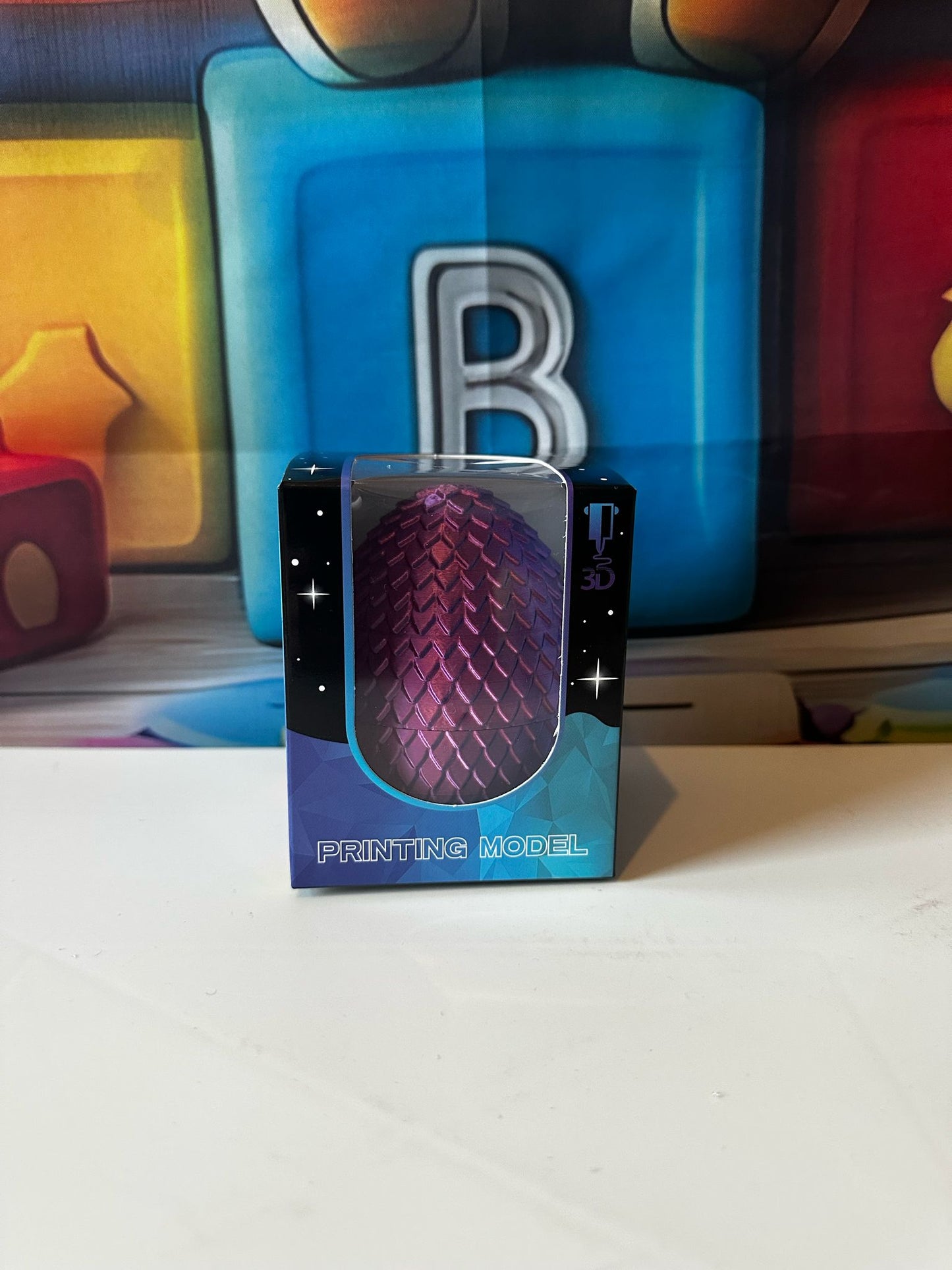 3D Crystal Dragon