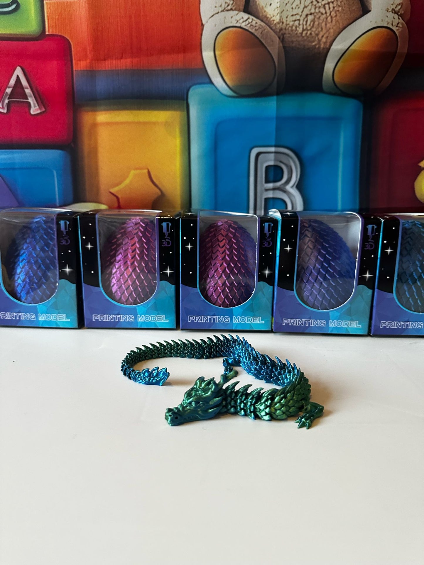 3D Crystal Dragon