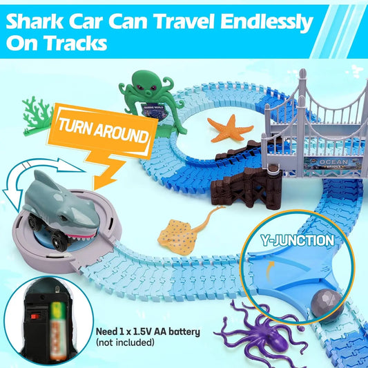 Track Toys Shark Race