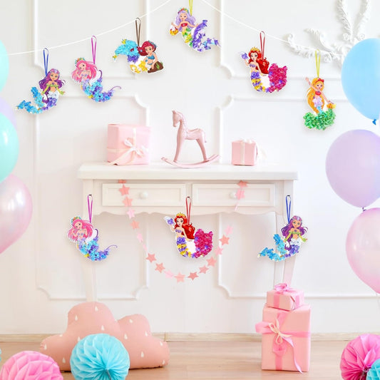 12pcs Mermaid Craft Set Creative