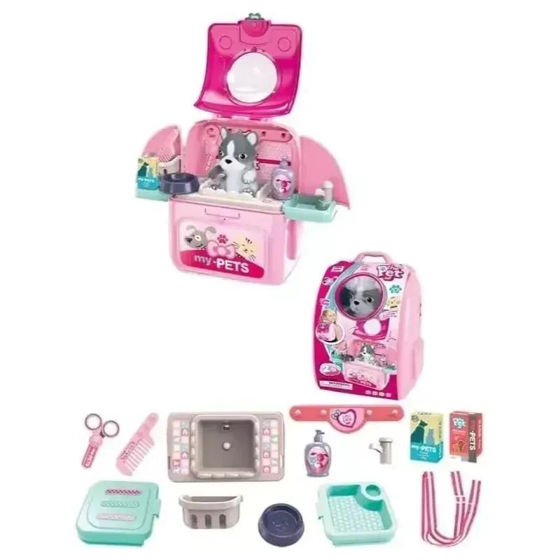 Backpack Pet Care Play Set