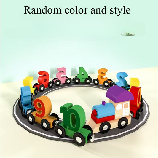 Magnetic digital train