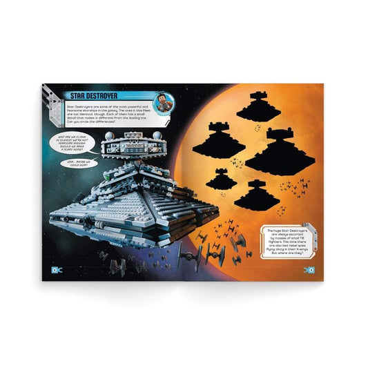 Lego Star Wars Activity Book with Lego Mini Figure