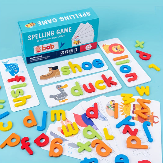 Wooden Word Puzzle Game