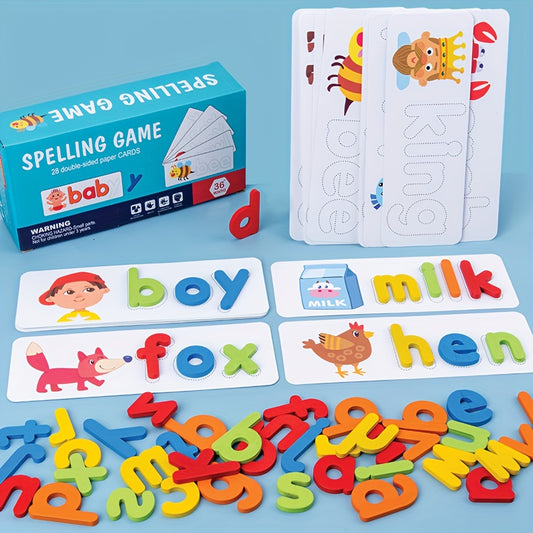 Wooden Word Puzzle Game